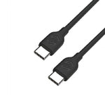 Smart Gate USB-C to USB-C Charging Cable, 1.8 Meter, 60 Watt - Black