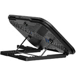 Rapoo CF100 14Inch Laptop Cooler With Phone Holder - Black