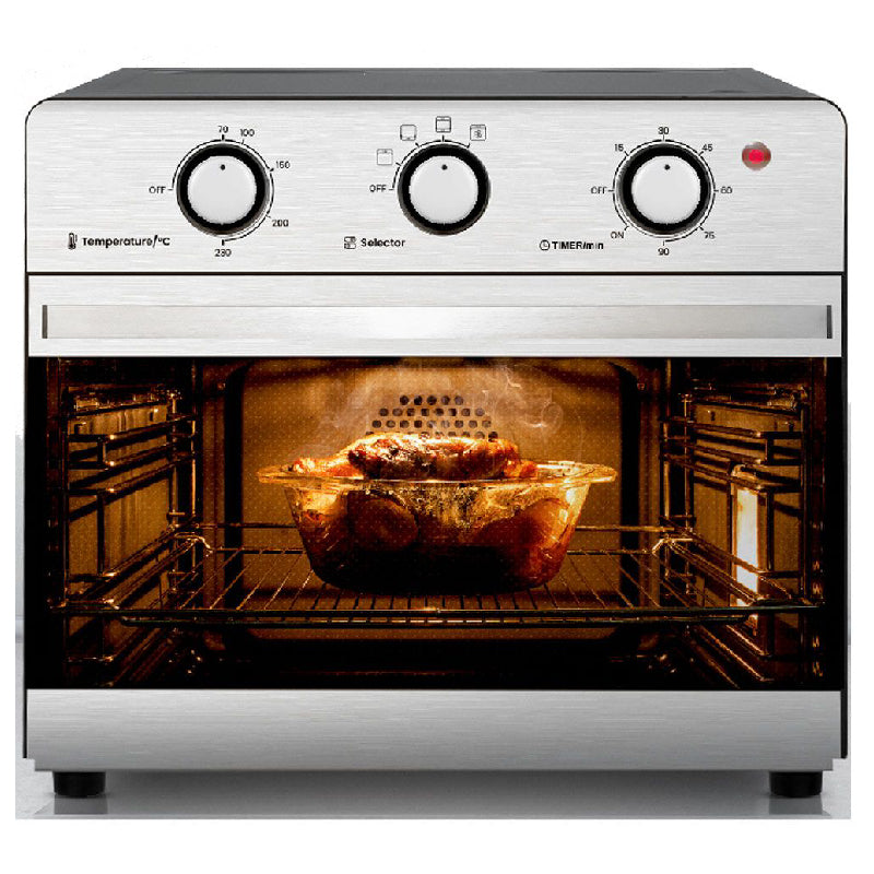 Fresh Air Fryer Oven, 25 Liters, 1600Watt, F-25 - Silver