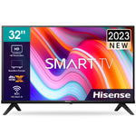 Hisense 32 Inch Smart TV, HD, LED, 32A4K - Black