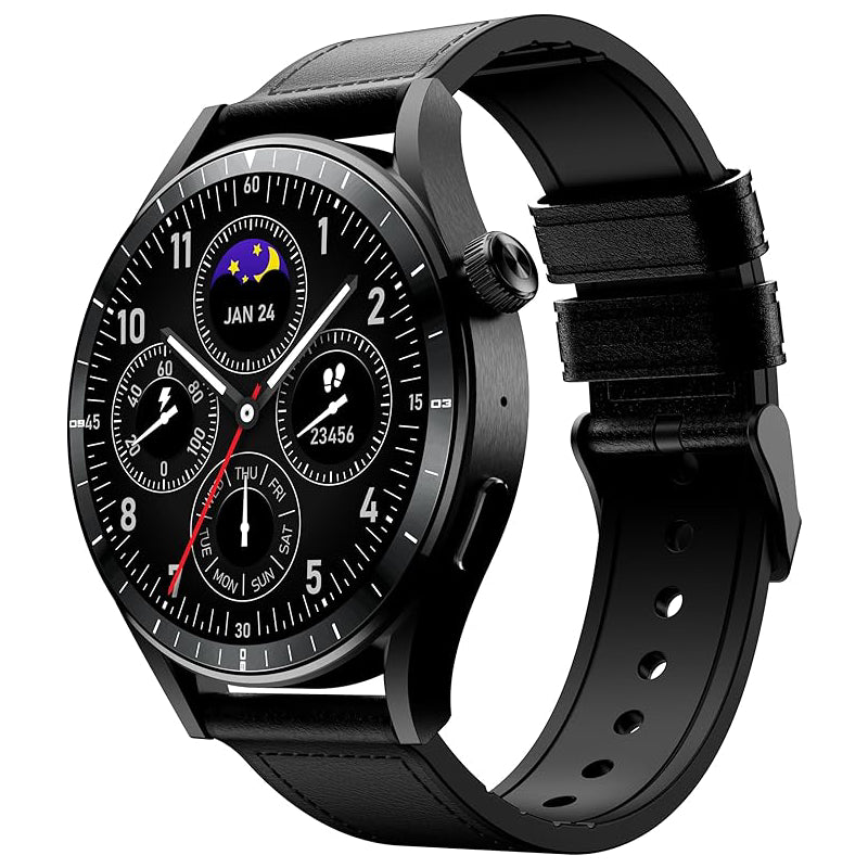 Infinix XWatch N4 Pro Smart Watch,1.43 Inch, XW4E - Black