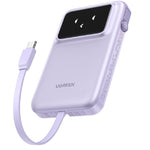 Ugreen Uno Power Bank, 10000 mAh, 30W, 2 Port, PB511 - Purple