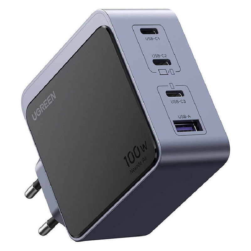 Ugreen Nexode S Wall Charger, 100W, 4 Port, X565 - Grey