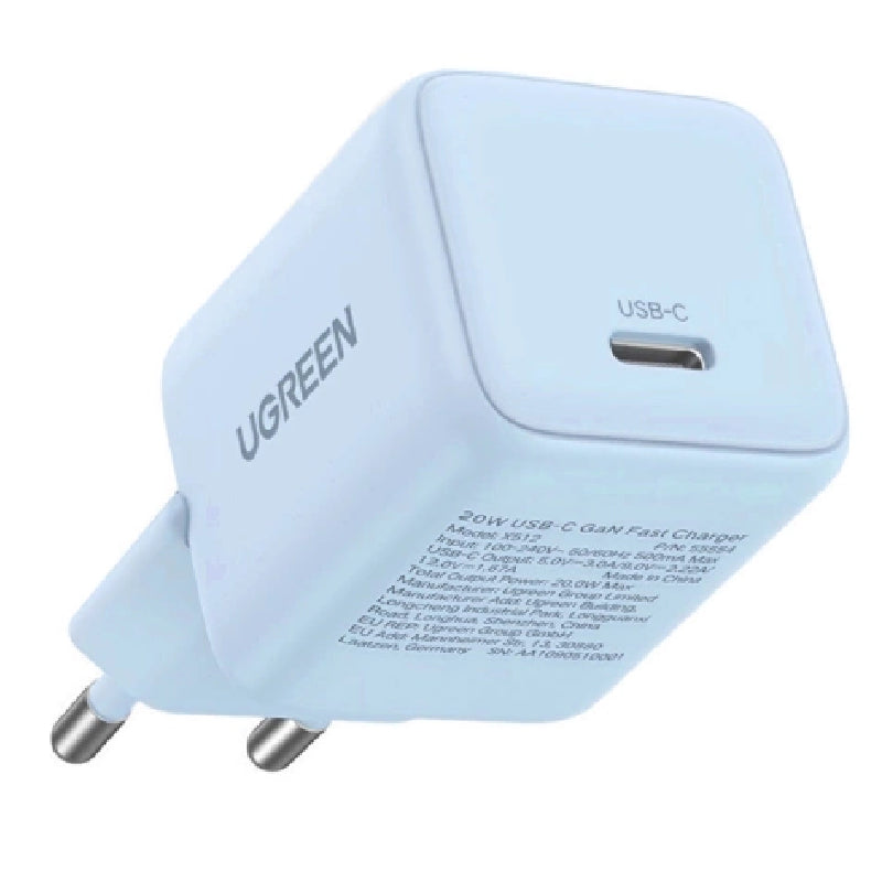Ugreen Ugreen X512 Wall Charger, 20W - Blue