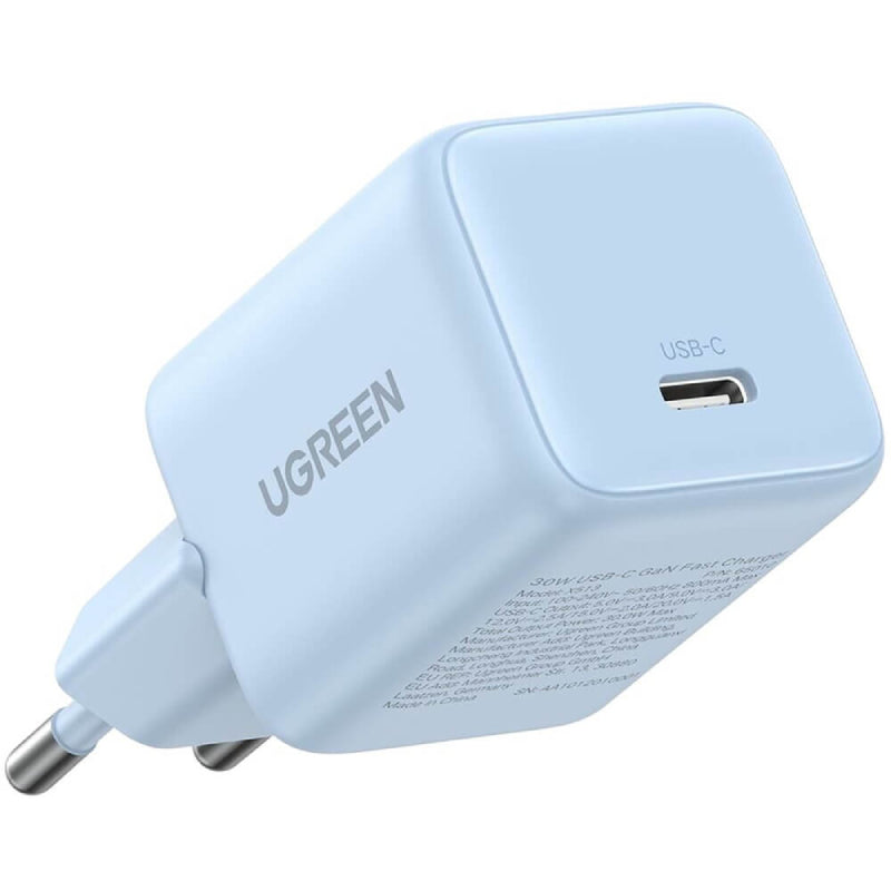 Ugreen X513 Wall Charger, 30W - Blue