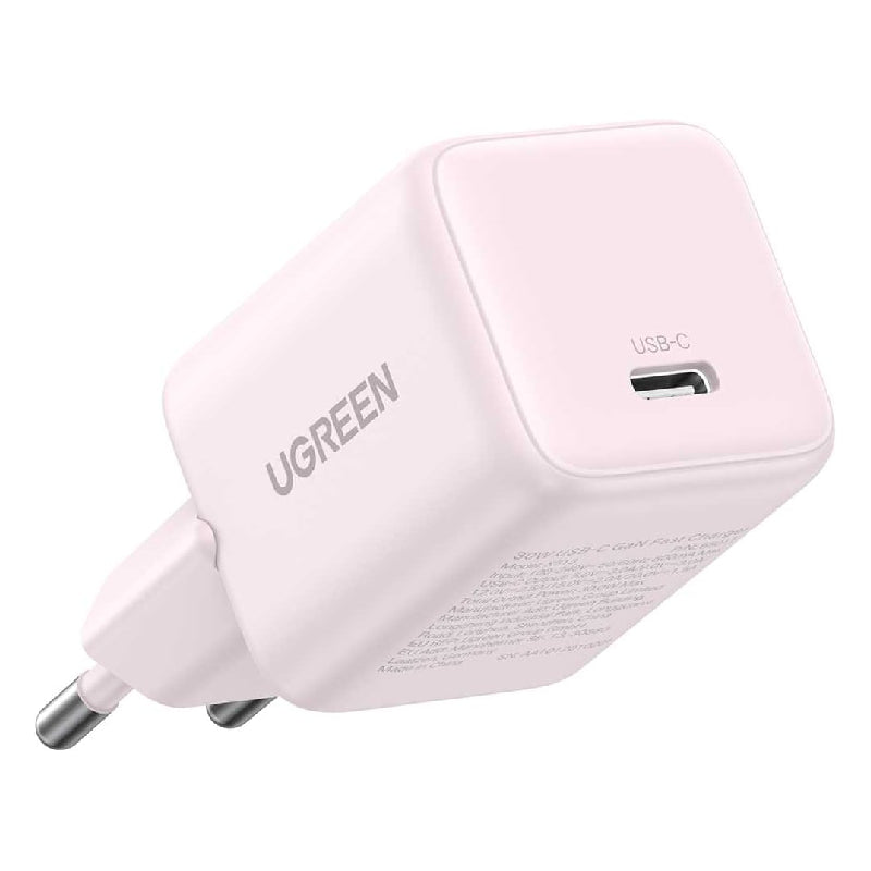 Ugreen X513 Wall Charger, 30W - Pink