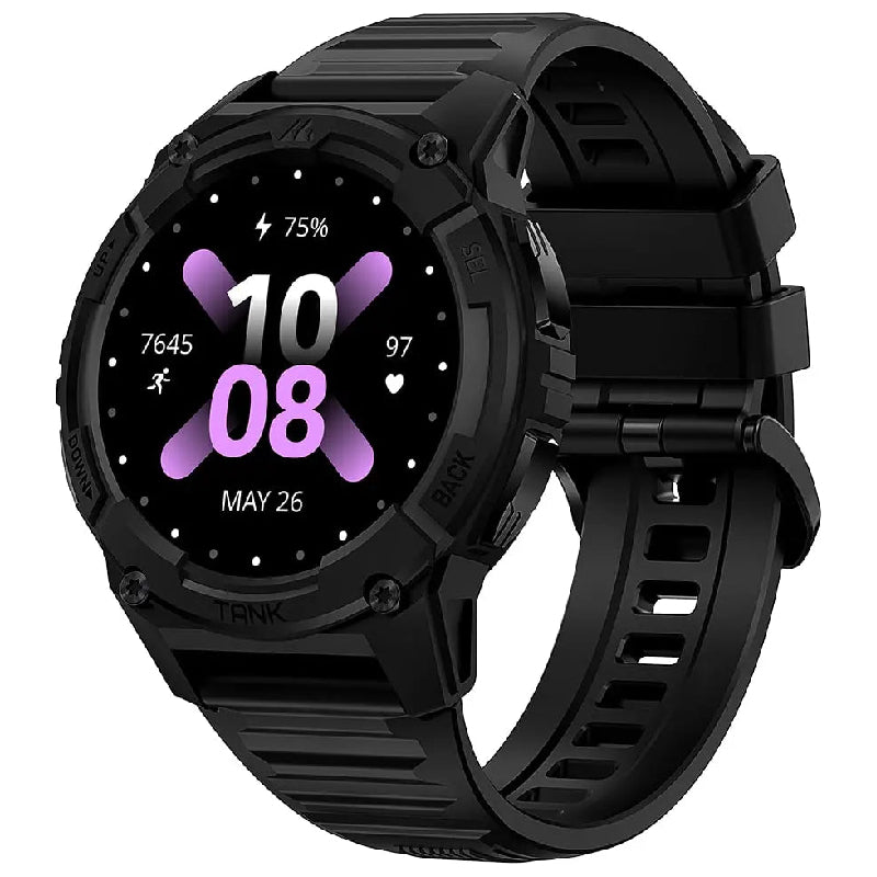 Kospet Tank S2 Smart Watch - Strawflower Black