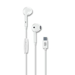 Cellularline Capsule USB-C Earphones - White