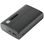 Cellularline Elite Power Bank, 20000mAh, 20Watt - Black