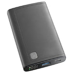 Cellularline Elite Power Bank, 10000mAh, 20Watt - Black