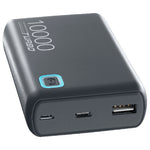 Cellularline Essence Turbo Power Bank, 10000mAh, 20Watt - Black