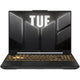 أسوس TUF F16 لابتوب ألعاب، Intel® Core™ 5 210H، DDR5 رامات 8 جيجابايت، SSD بسعة 512 جيجابايت، بطاقة رسومات NVIDIA® GeForce RTX™ 3050، شاشة 16 بوصة FHD+، ويندوز 11، FX607VJB-RL805W - رمادي