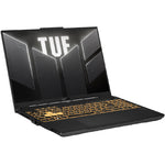 Asus TUF F16 Gaming Laptop, Intel® Core™ 5 Processor 210H, 16GB Ram, 512GB SSD, NVIDIA® GeForce RTX™ 3050, 16" FHD+, Win11, FX607VJB-RL165W - Mecha Gray