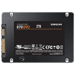 Samsung Evo 870 Hard Disk SSD, 2TB SATA, 2.5 inch, MZ-77E2T0B/AM - Black
