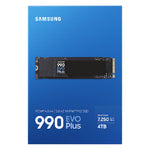 Samsung Evo 990 Plus Hard Disk SSD, 4TB, V9S4T0BW - Black