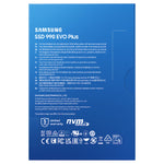 Samsung Evo 990 Plus Hard Disk SSD, 4TB, V9S4T0BW - Black
