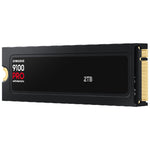 Samsung 9100 Pro Heatsink Hard Disk SSD, NVMe-M2, 2TB, VAP2T0CW - Black