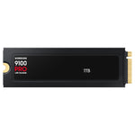 Samsung 9100 Pro Heatsink Hard Disk SSD, NVMe-M2, 1TB, VAP1T0CW - Black