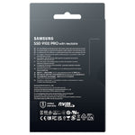 Samsung 9100 Pro Heatsink Hard Disk SSD, NVMe-M2, 1TB, VAP1T0CW - Black