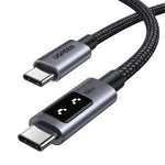 Ugreen Uno Cable Type-C To Type-C, PD 100W, 2M, L509 - Black
