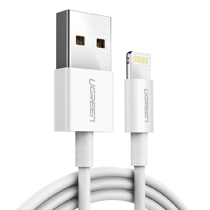 Ugreen US287 Cable USB-A To Lightning, PD 2.4A, 2M - White