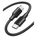 Ugreen US286 Cable Type-C To Type-C, PD 60W, 1M - Black