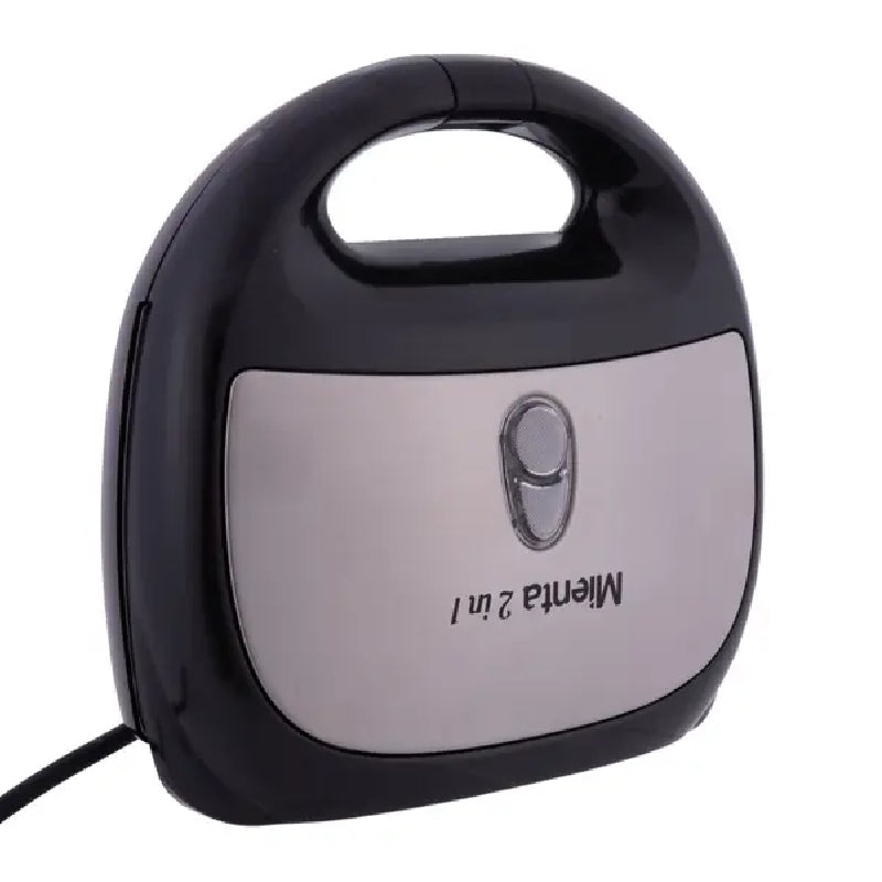Mienta Sandwich Maker, 2 Slices, 750 Watt, SM27809A - Black
