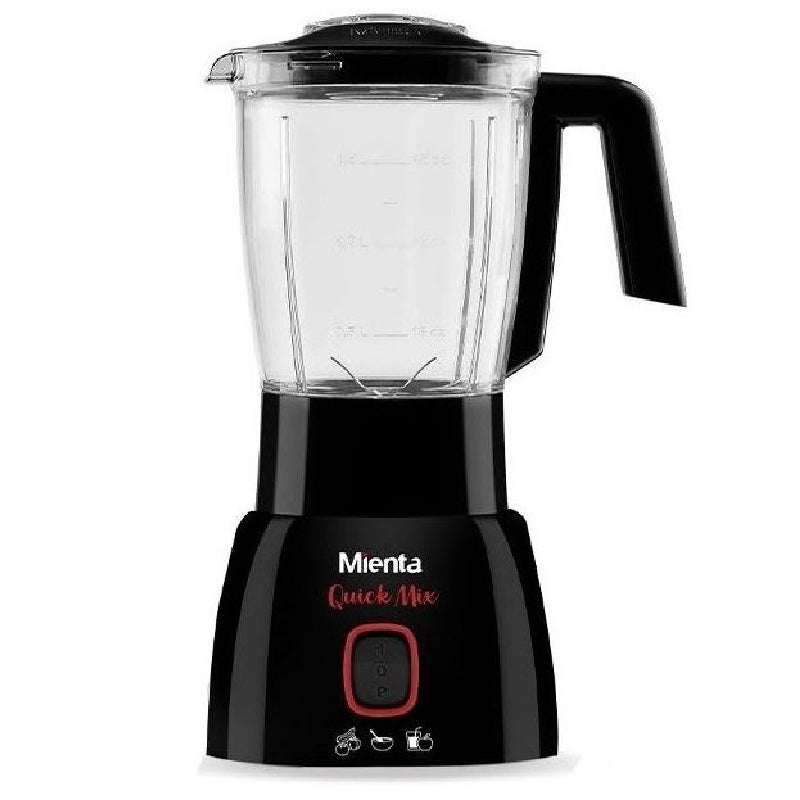 Mienta Quick Mix Blender, 1.75 Liter, 450 Watt, BL1261G - Black