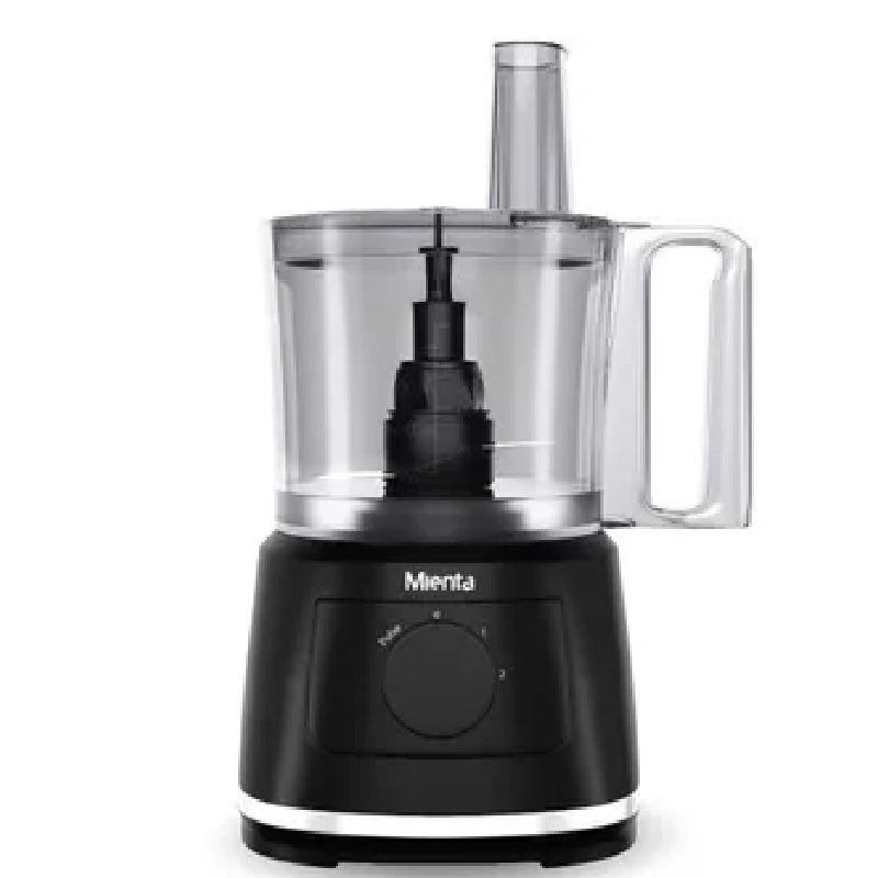 Mienta Mille Single Food Processor, 1000W, 2.5Liter, FP141335A - Black