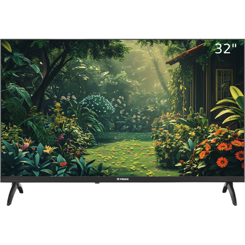 Fresh Smart TV, 32 Inch, Frameless, 32H223000 - Black