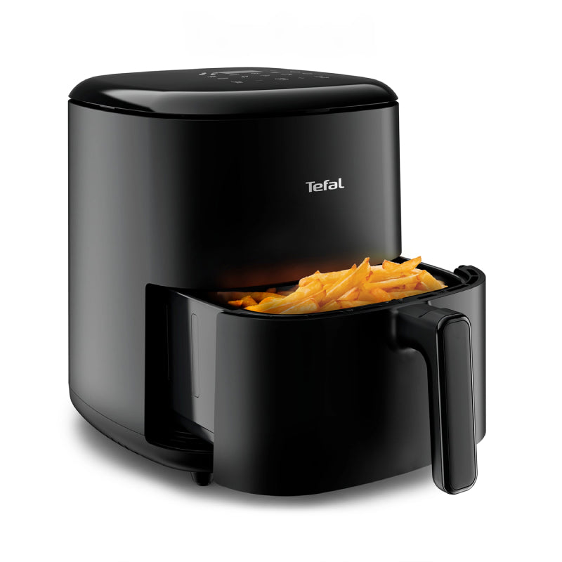 Tefal Easy Fry Max Digital Air Fryer, 1500 Watt, 5L Capacity, 10 Preset Programs, EY2458EG - Black