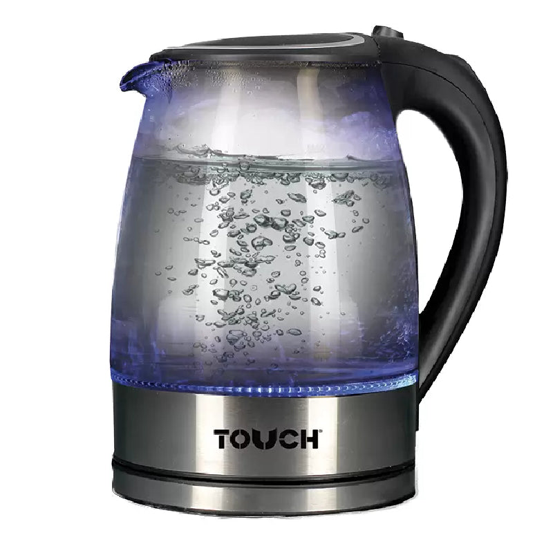 Touch Glass Electric Water Kettle, 1.8 Liter, 1800 Watt, 40326 - Black