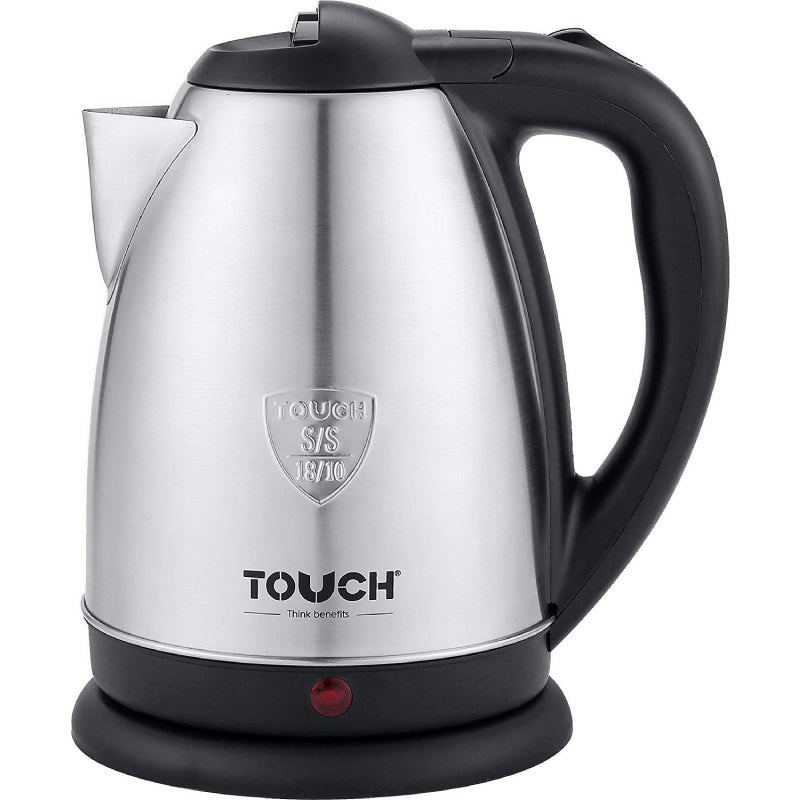 Touch Star Stainless Electric Water Kettle, 1.8 Liter, 1500 Watt, 40319 - Silver