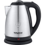 Touch Star Stainless Electric Water Kettle, 1.8 Liter, 1500 Watt, 40319 - Silver