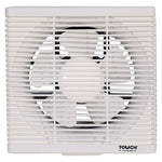 Touch Ventilating Fan, Frame 30*30cm, Inner Fan Diameter 25cm, 2 Directions, 45 Watt, 40207 - White