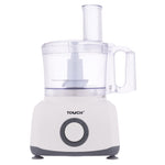 Touch king Food Processor, 1000 Watt, 1.5 Liter, Multifunction, 40510 - Gray