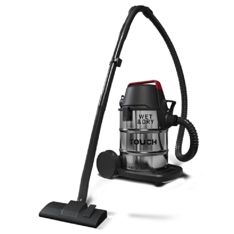 Touch Turbine Plus Vacuum Cleaner, 21Liter, 2600Watt, 40805 - Gray