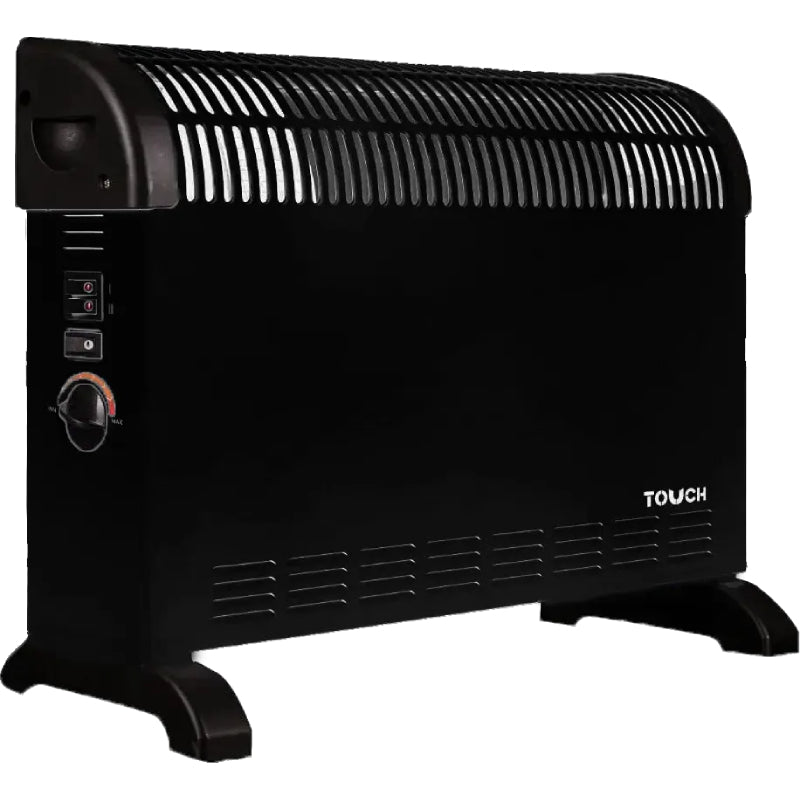 Touch Prestige Fan Heater, 2000 Watt, 41111B - Black