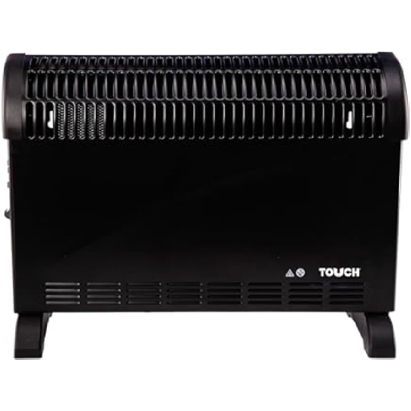 Touch Prestige Fan Heater, 2000 Watt, 41111B - Black