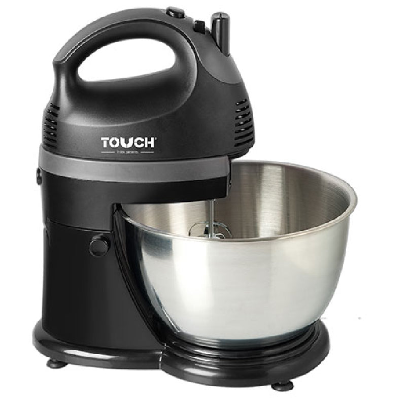 Touch Speed Stand Mixer, 600 Watt, 4 Liter, 40509 - Black