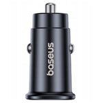 Baseus GoTrip Car Charger, 30Watt - Black