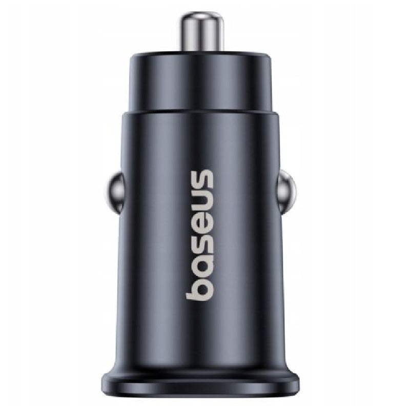 Baseus GoTrip Car Charger, 30Watt - Black