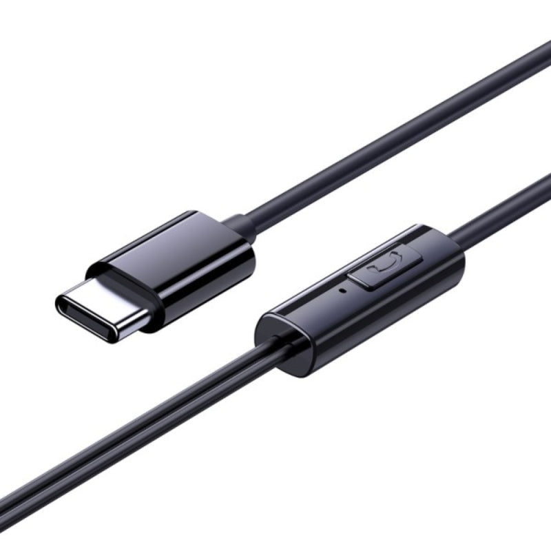Baseus Encok CZ11 Type-C Wired Headphone - Black