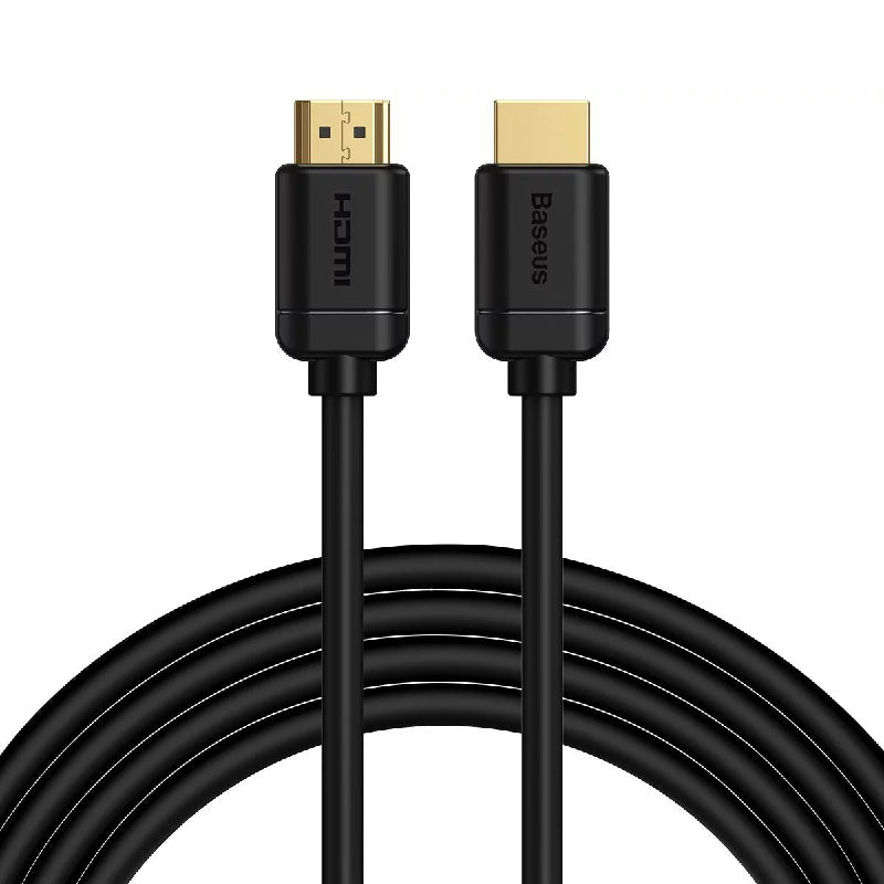 Baseus HDMI Cable 2.0, 4K, 60Hz, 3m - Black