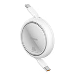 Baseus Free2Pull Cable, Type-C To Type-C, 100W, 2 m - White