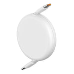 Baseus Free2Pull Cable, Type-C To Type-C, 100W, 2 m - White