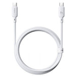 Baseus Silky Series Cable, Type-C To Type-C , 100Watt, 1M - White (2 Year Warranty)
