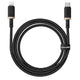 Baseus Dura Series Cable, Type-C To Type-C, 20Watt, 1M - Gold&Black (2 Year Warranty)