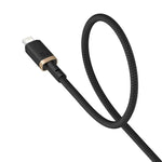 Baseus Dura Series Cable, Type-C To Type-C, 20Watt, 1M - Gold&Black (2 Year Warranty)
