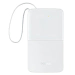 Baseus EnerFill Bipow2 Pro Power Bank 10000mAh, 22.5W Fast Charging, Built-in Cable, FC51 - White